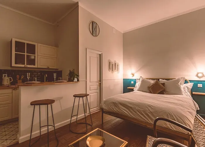 Hyper Centre : Elegante Terrasse Privee 公寓 *